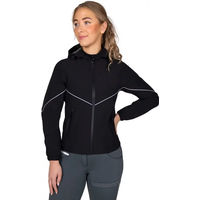 Produktbild von Wasserdichte QHP Dyla Reitjacke für Damen in Schwarz Größe 42