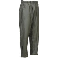 Produktbild von Wasserdichte Reithose PERCUSSION Impersoft Unisex mit Kunstleder in Grün Größe M