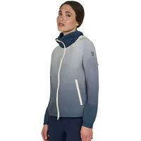 Produktbild von Wasserdichte Reitjacke Damen Equestro Blau XL