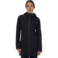 Produktbild von Wasserdichte Reitjacke Damen Equestro Ridertechnology Schwarz Größe L