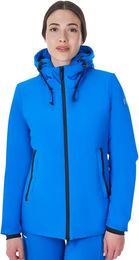 Produktbild von Wasserdichte Reitjacke Equestro X Fise für Damen in Blau Größe L