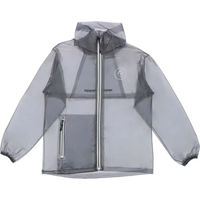 Produktbild von Wasserdichte Reitjacke Equithème Saigon für Kinder in Grau aus Polyester
