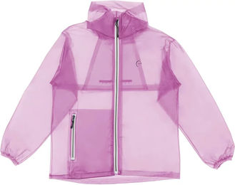 Produktbild von Wasserdichte Reitjacke Equithème Saigon Unisex Rosa Transparent aus Polyester Größe S