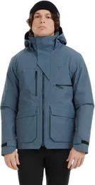 Wasserdichte Reitjacke Horse Pilot Essential für Herren in Blau Grösse XXL – Bild 1 von 7