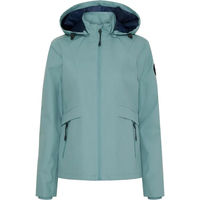 Produktbild von Wasserdichte Reitjacke mit Kapuze Equipage Amelia Damen Blau XS