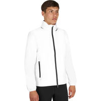 Produktbild von Wasserdichte Softshell Reitjacke Equestro für Herren in Weiß Größe M