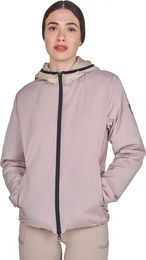 Wasserdichte Softshell Reitjacke für Damen von Equestro in Beige Grösse XS – Bild 1 von 1