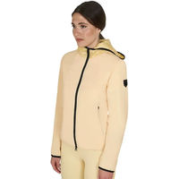 Produktbild von Wasserdichte Softshell Reitjacke für Damen von Equestro in Gelb oder Beige