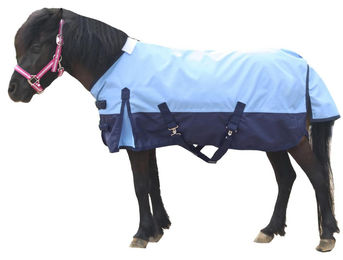 Wasserdichte und atmungsaktive Regendecke für Ponys und Miniaturpferde 1200D ohne Füllung – Bild 1 von 1
