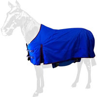 Produktbild von Wasserdichte und robuste Pferdedecke Zaldi 1200D aus Polyester in Blau Größe XL