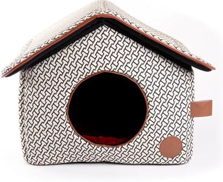 Produktbild von Wasserfeste Hundehütte Martin Sellier in Rot oder Bunt 43 cm