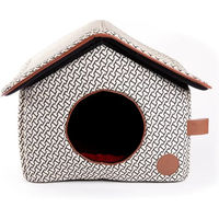 Produktbild von Wasserfeste Hundehütte Martin Sellier in Rot oder Bunt 43 cm