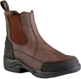 Produktbild von Wasserfeste Leder-Reitstiefel Premier Equine Vinci Unisex Braun Größe 38