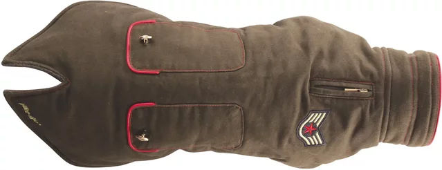 Produktbild von Wasserfester Hundemantel Officier von Martin Sellier in Grün 40 cm