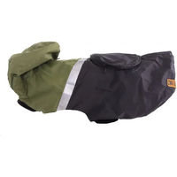 Produktbild von Wasserfester Regenmantel für Hunde von Martin Sellier in Grün 32 cm