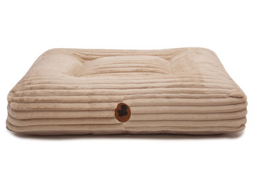 Produktbild von Wau-Bed Hundebett aus Cord in Beige Eckig Größe S 80x60cm