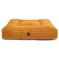 Produktbild von Wau-Bed Hundebett aus Cord in Gelb Big Mustard Eckig Größe M 100x80cm