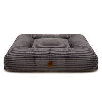 Produktbild von Wau-Bed Hundebett aus Cord in Grau XL 140x120cm