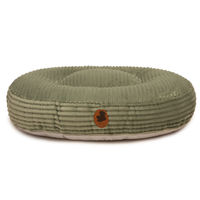 Produktbild von Wau-Bed Hundebett aus Cord in Grün Oval XL 140x120cm