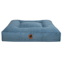 Produktbild von Wau-Bed Hundebett Cord Jeans Blau Eckig XL 140x120cm