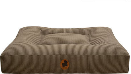 Wau-Bed Hundebett Cord Olive Eckig S 80x60cm – Bild 1 von 1