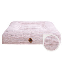 Produktbild von Wau-Bed Hundebett Cuddle grey grau eckig S 80x60cm aus Viskose