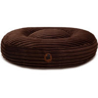 Produktbild von Wau-Bed Hundebett Kuschelcord Braun Oval Größe L 120x100cm