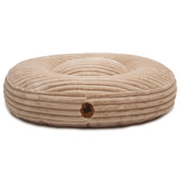 Produktbild von Wau-Bed Hundebett Kuschelcord Creme Oval XL 140x120cm