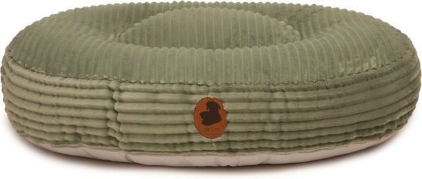 Wau-Bed Hundebett Kuschelcord Green Oval XL 140x120cm – Bild 1 von 1