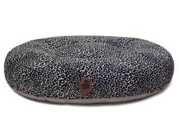 Produktbild von Wau-Bed Hundebett Leo Cruella Oval S 80x60cm Bunt aus Viskose