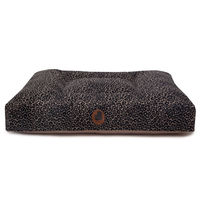 Produktbild von Wau-Bed Hundebett Leo Leo Silver Eckig M 100x80cm mit Memory Foam