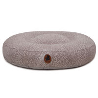 Produktbild von Wau-Bed Hundebett Leo Leo Stone Oval in Grau mit Memory Foam Größe M 100x80cm