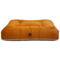 Produktbild von Wau-Bed Hundebett Wechselbezug aus Cord in Gelb Mustard Eckig XL 140x120cm