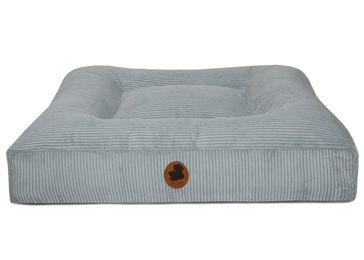 Produktbild von Wau-Bed Hundebett Wechselbezug Cord Icemint Eckig S 80x60cm
