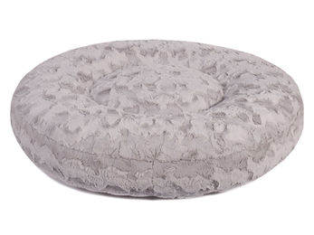 Produktbild von Wau-Bed Hundebett Wechselbezug Wild Wave Light Grey Oval L 120x100cm Stoff