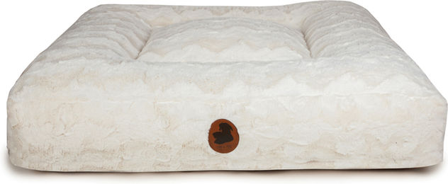Wau-Bed Hundebett Wild Wave Creme Eckig Größe L 120x100cm – Bild 1 von 1