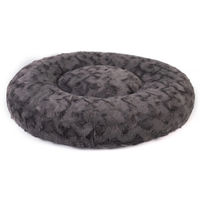 Produktbild von Wau-Bed Hundebett Wild Wave Dark Grey Oval L 120x100cm