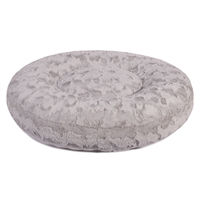 Produktbild von Wau-Bed Hundebett Wild Wave Light Grey Oval XL 140x120cm aus Stoff