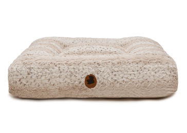 Produktbild von Wau-Bed Khaleesi Hundebett mit Memory Foam in Beige Größe L 120x100cm