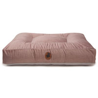 Produktbild von Wau-Bed Pets Friendly 2.0 Hundebett mit Memory Foam in Altrosa Eckig Größe M 100x80cm