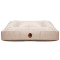 Produktbild von Wau-Bed Pets Friendly 2.0 Hundebett mit Memory Foam in Creme Eckig Größe L 120x100cm
