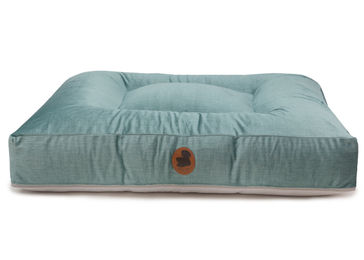 Produktbild von Wau-Bed Pets Friendly 2.0 Hundebett mit Memory Foam in Mint Eckig Größe L 120x100cm