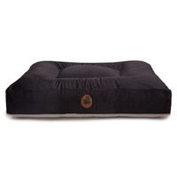 Produktbild von Wau-Bed Pets Friendly 2.0 Hundebett mit Memory Foam Schwarz Eckig XL 140x120cm