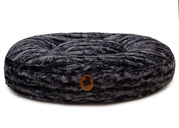 Produktbild von Wau-Bed Wechselbezug Black Beauty Oval XL 140x120cm Schwarz Stoff