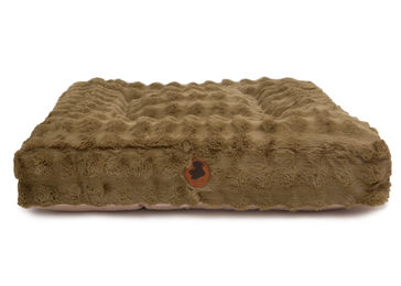 Produktbild von Wau-Bed Wechselbezug Cozy Bubble Olive Eckig M 100x80cm aus Viskose