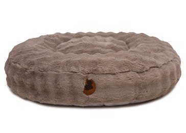 Produktbild von Wau-Bed Wechselbezug Cozy Bubble Taupe Oval M 100x80cm aus Viskose