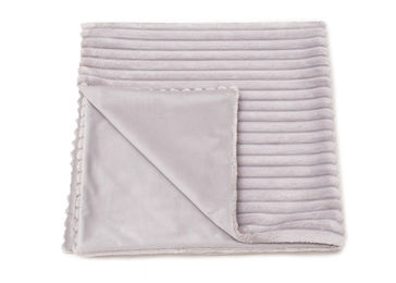 Produktbild von Wau-Blanket Hundedecke aus Cord in Grau Grösse L OEKO-TEX 100