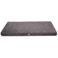 Produktbild von Wau-Floor Hundematte aus Memory Foam in Dunkelgrau Größe M 100x80cm 5cm