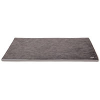 Produktbild von Wau-Floor Hundematte aus Memory Foam in Dunkelgrau Größe M 100x80cm