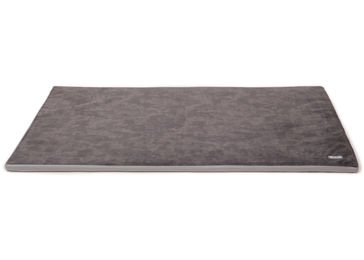 Produktbild von Wau-Floor Hundematte aus Memory Foam in Grau Größe S 80x60cm